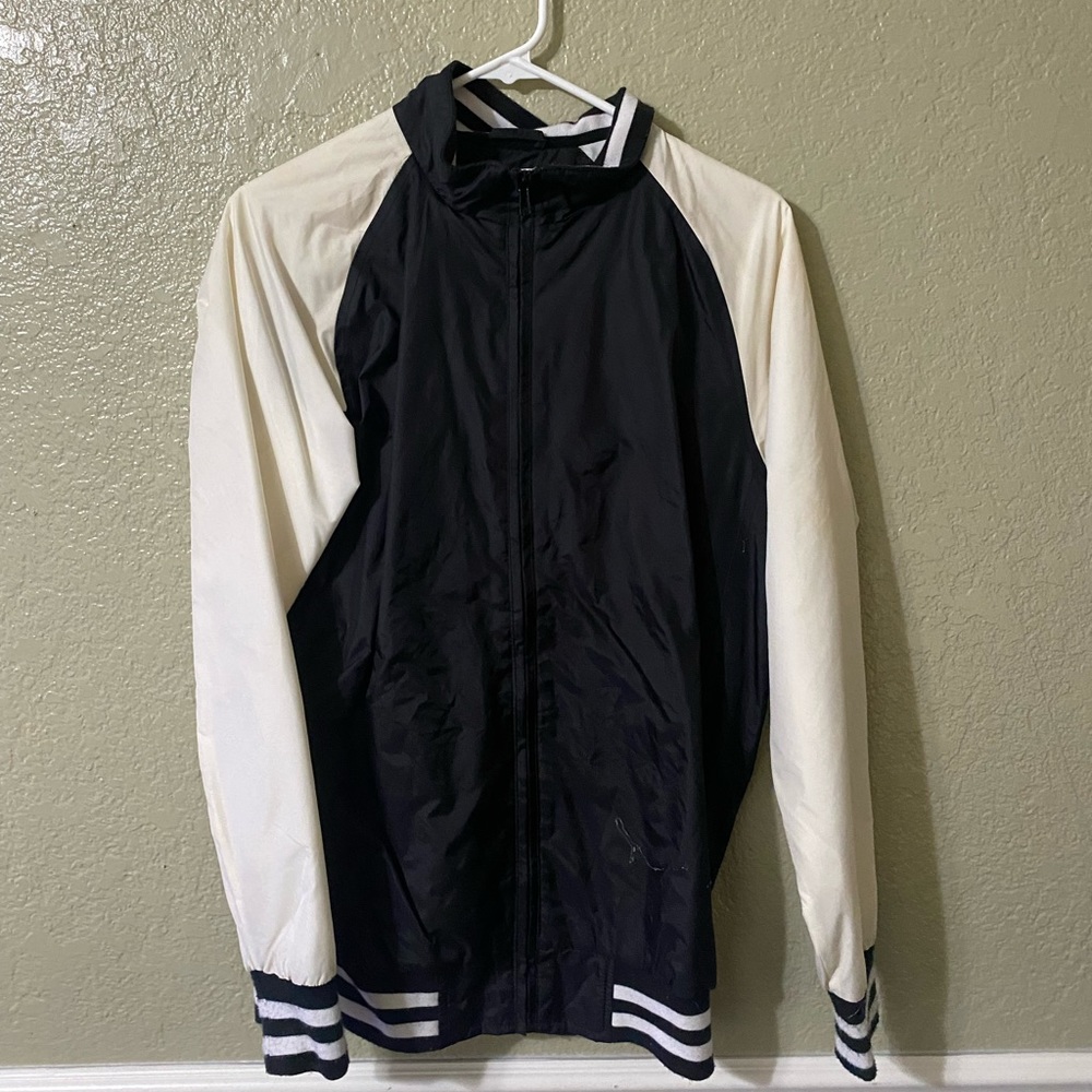 Black and White Bomber/Windbreaker
